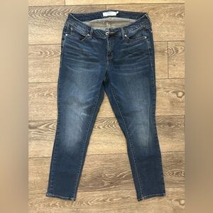 Torrid  Denim Jeans 12 R First at Fit Skinny Straight dark wash